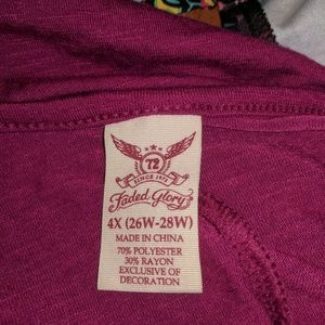 Faded Glory Tops - Sleeveless Blouse Faded Glory Tops - Sleeveless Blouse